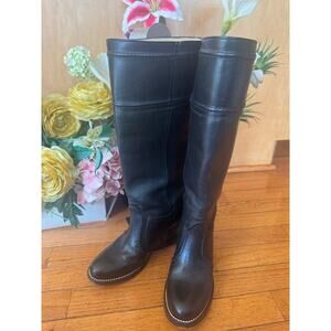 FRYE 77230 Boots Jane Stitch 14L black boots 6B (1400